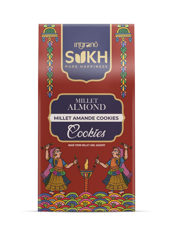 Millet Almond Cookies