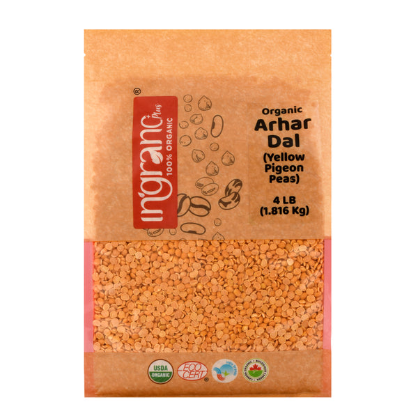 Organic Arhar Dal (Yellow Peagon Pea)